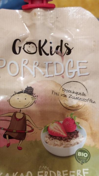 Fotografie - GoKids porridge kakao-erdbeere