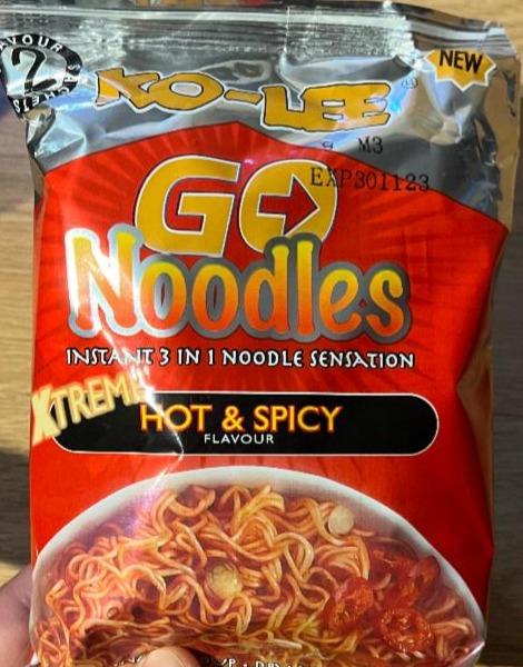 Fotografie - Go Noodles Xtreme Hot & Spicy Flavour Ko-Lee