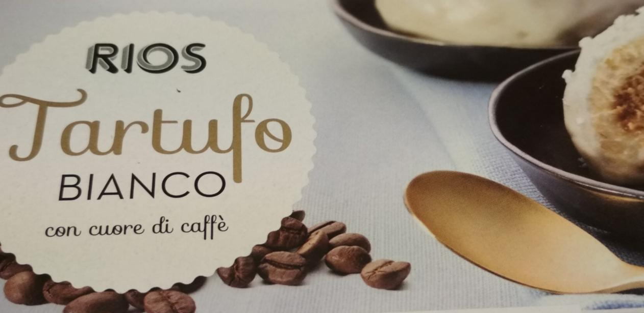 Fotografie - tartufo bianco con cuore do caffe Rios
