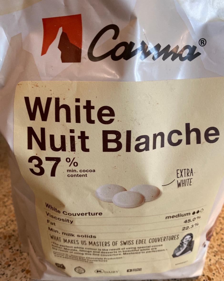 Fotografie - White Nuit Blanche 37% cocoa Carma