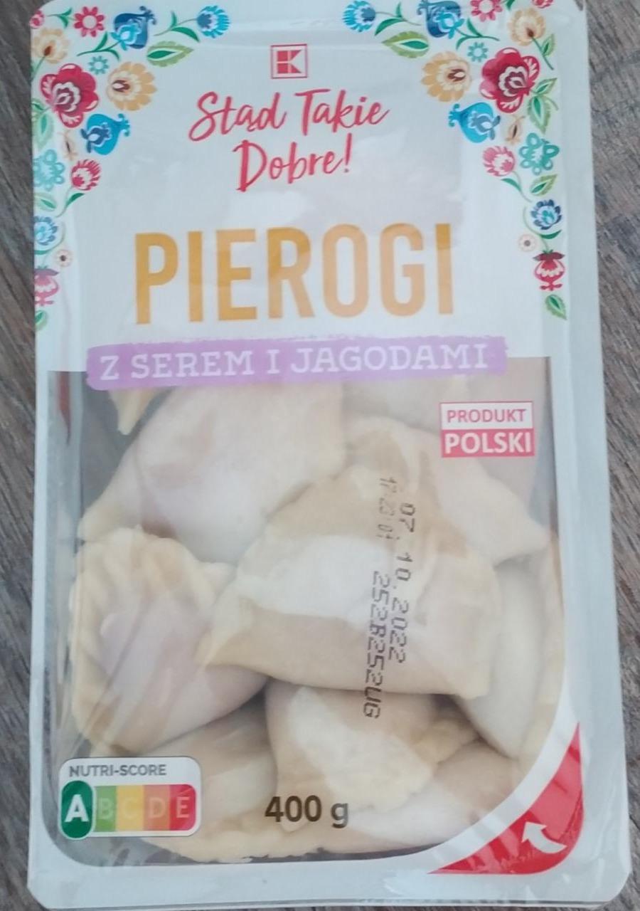 Fotografie - Pierogi z serem i jagodami K-Stąd Takie Dobre