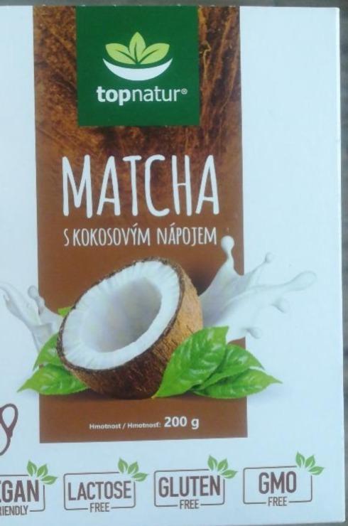 Fotografie - Matcha s kokosovým nápojem Topnatur