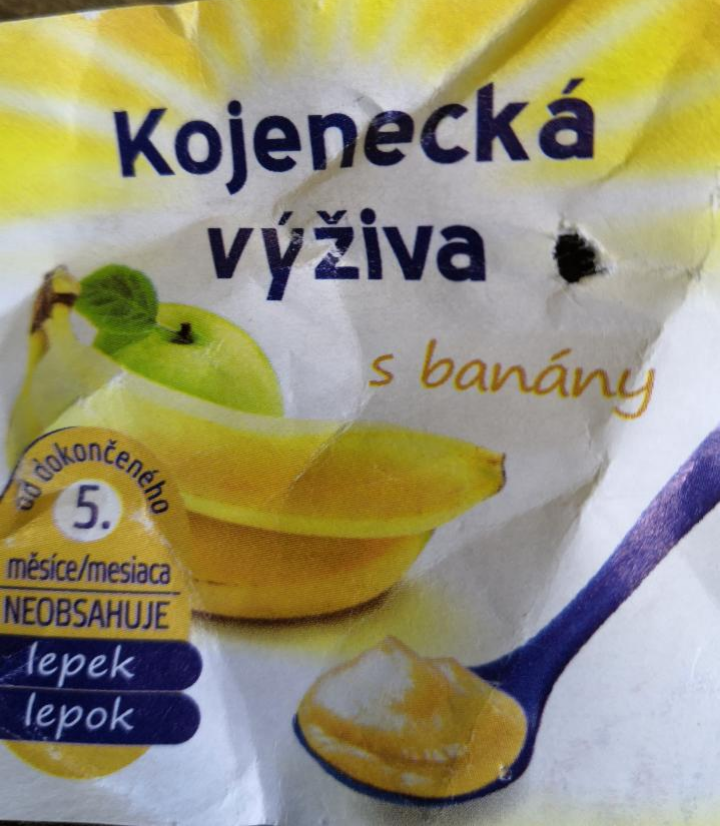 Fotografie - Kojenecké výživa s banány