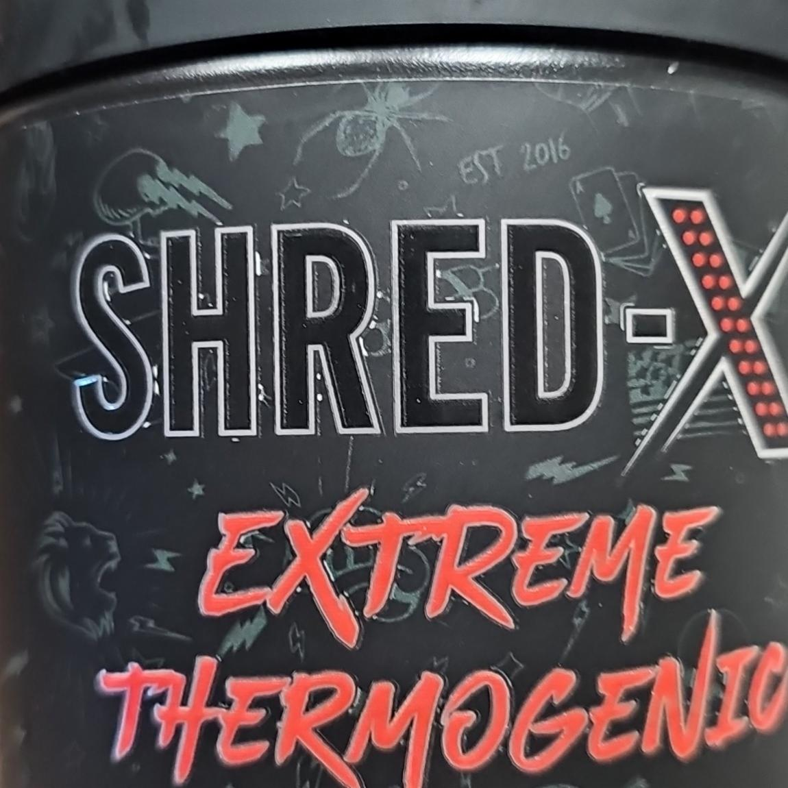Fotografie - Extreme Thermogenic Fat Burner Shred-X