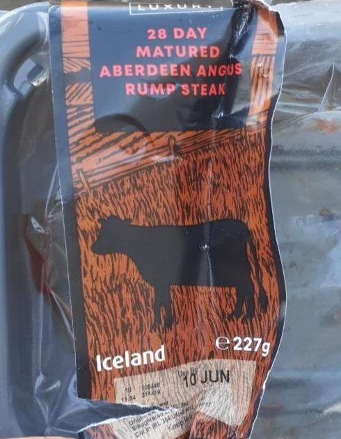 Fotografie - Luxury 28 Day Matured Aberdeen Angus Rump Steak Iceland