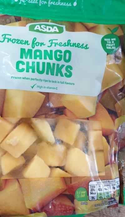 Fotografie - Frozen for Freshness Mango Chunks Asda