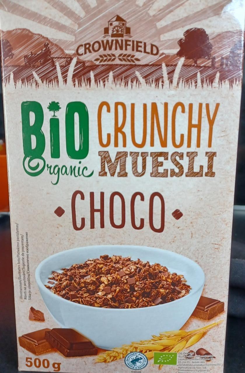 Fotografie - Bio Organic Crunchy Muesli Choco Crownfield