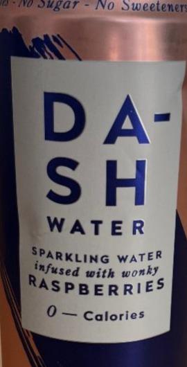 Fotografie - sparkling water raspberries DASH