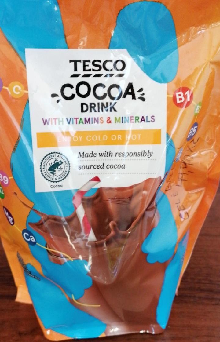 Fotografie - Cocoa Drink with Vitamins & Minerals Tesco