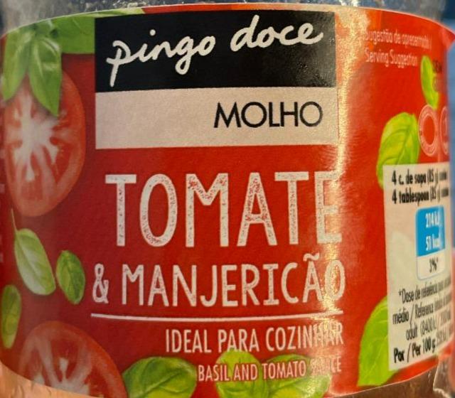 Fotografie - Tomato & manjericao Pingo doce
