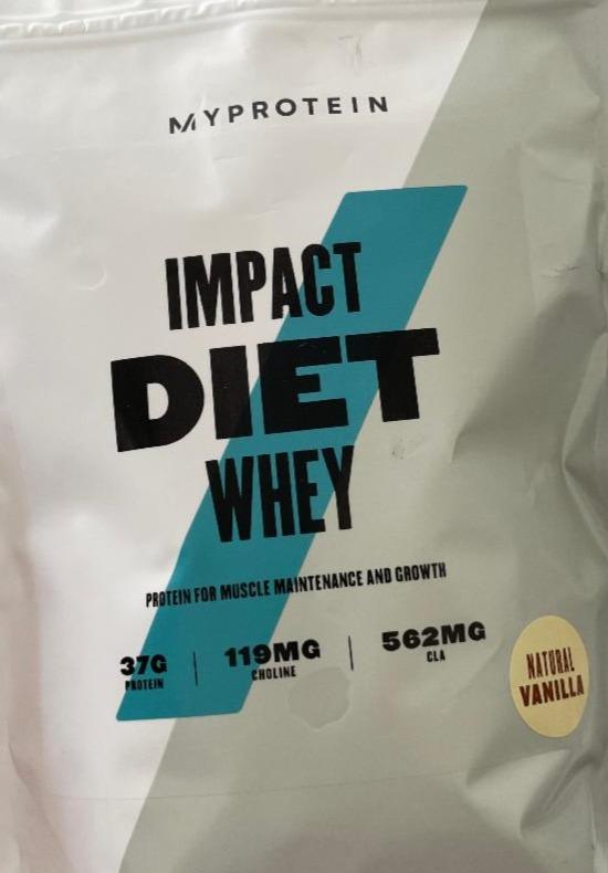 Fotografie - Impact Diet Whey Protein Myprotein Vanilla