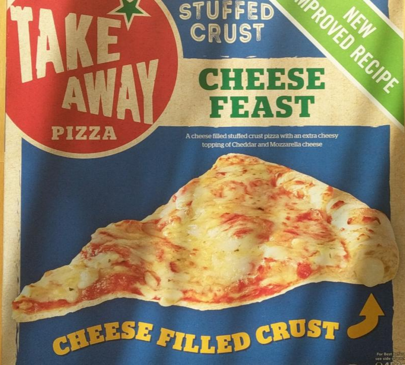 Fotografie - Takeaway Pizza Cheese Feast