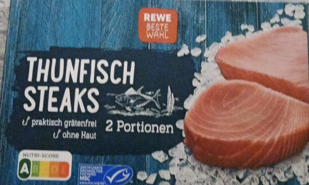 Fotografie - Thunfisch Steaks Rewe beste wahl