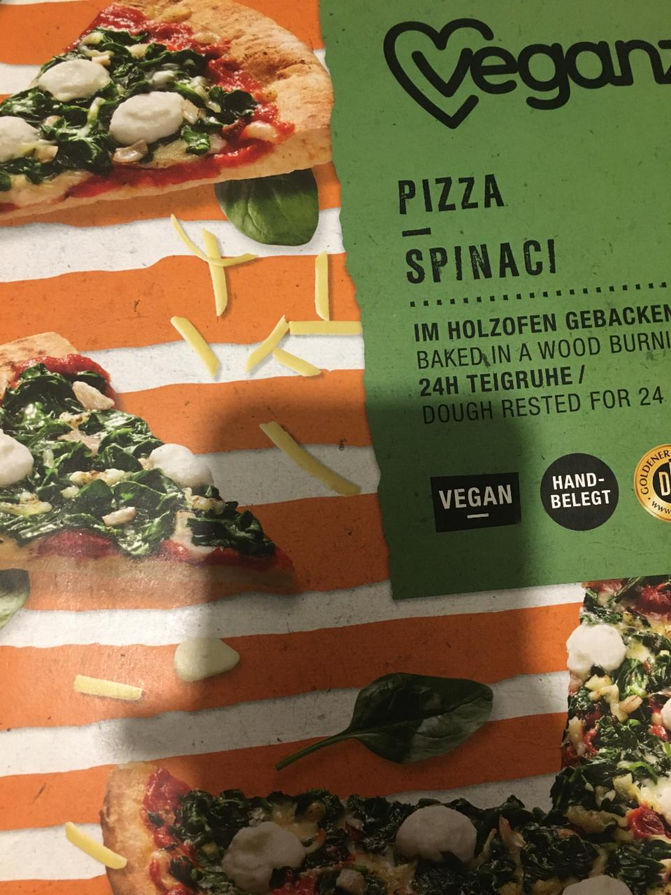 Fotografie - Pizza Spinaci Veganz