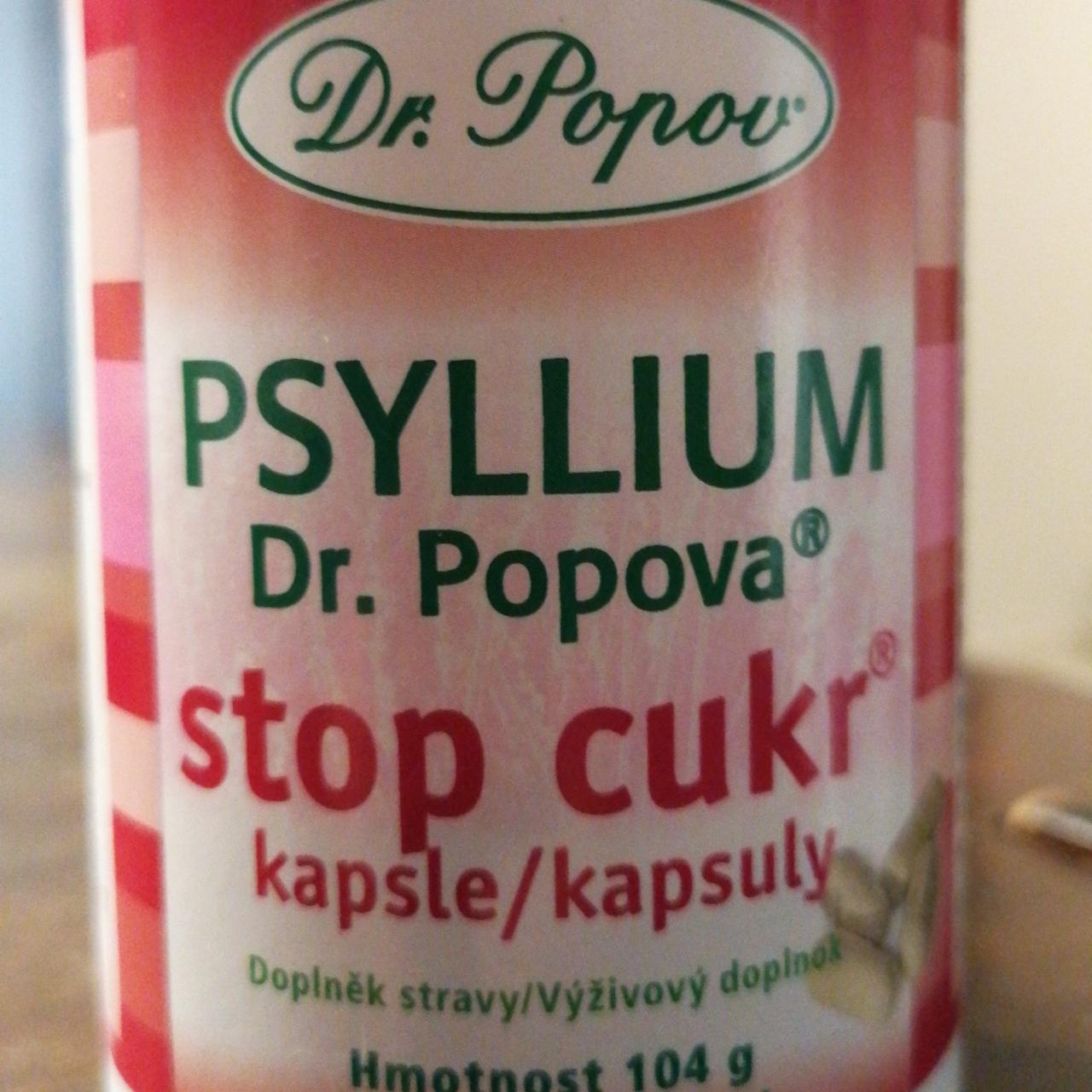 Fotografie - Psyllium Stop Cukr Dr. Popov