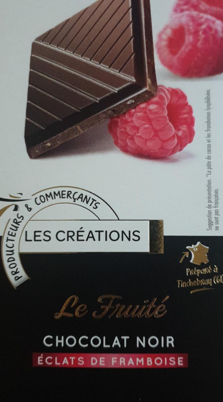 Fotografie - Le Fruité Chocolate Noir éclats de framboise Les Créations