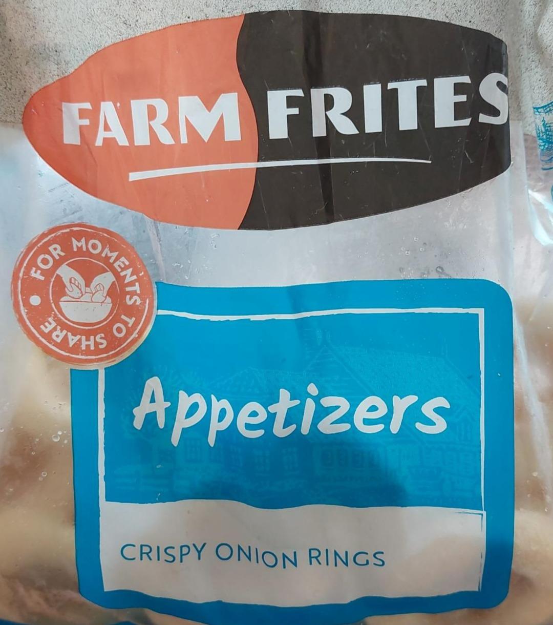 Fotografie - Appetizers Crispy onion rings Farm Frites