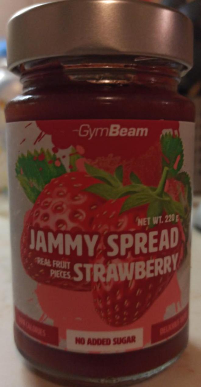 Fotografie - Jammy Spread Strawberry GymBeam