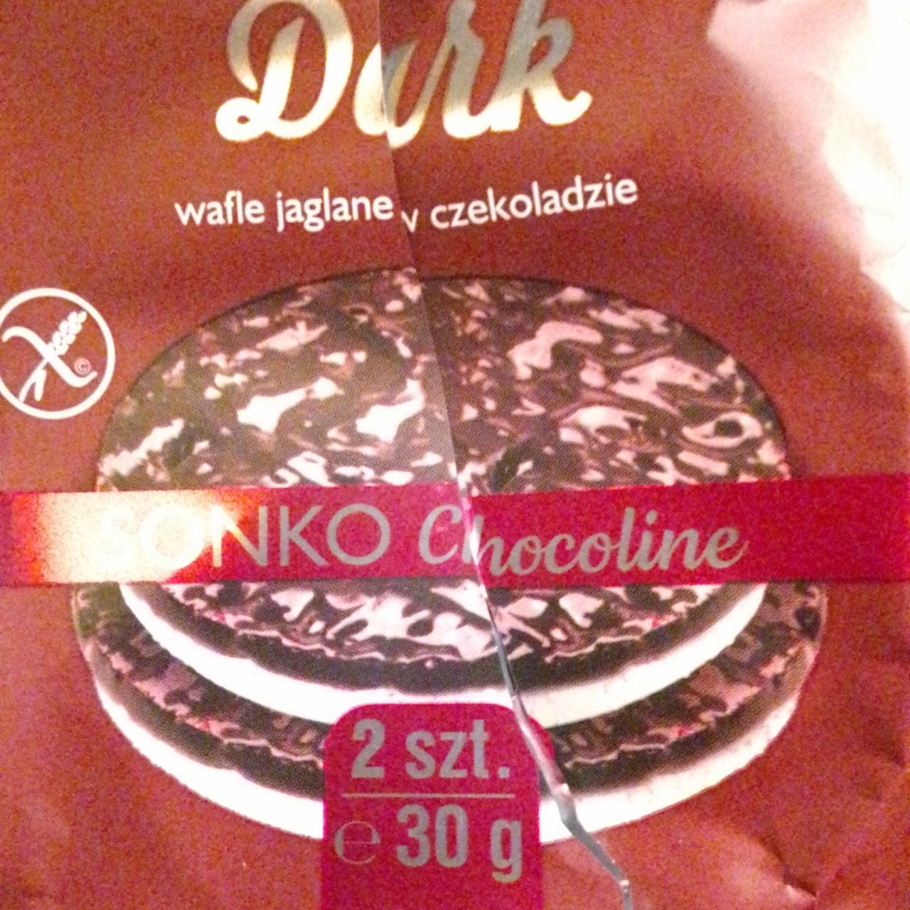 Fotografie - Dark wafle ryżowe w czekoladzie Sonko