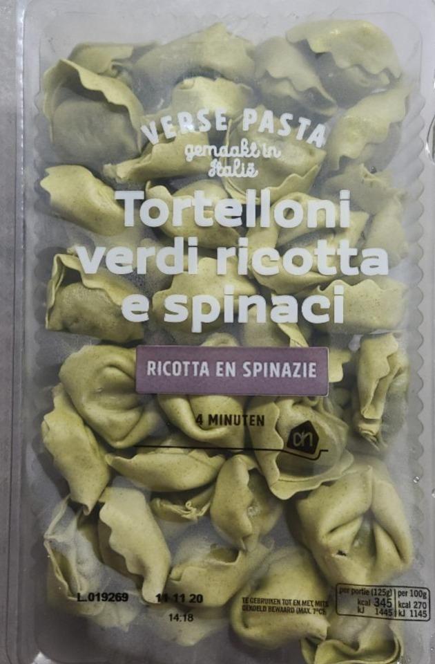 Fotografie - Tortelloni verdi ricotta e spinaci (Ah tortelloni s ricottou a špenátem) AH Basic