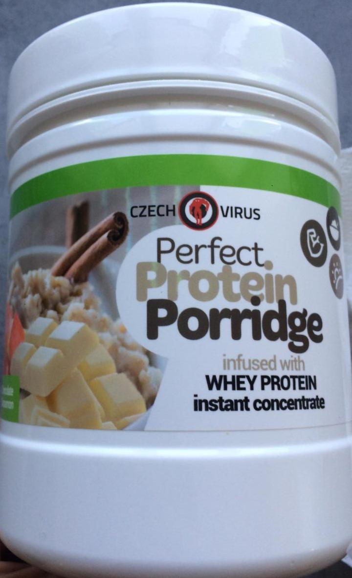 Fotografie - Perfect Protein Porridge White Chocolate Apple Cinnamon Czech Virus