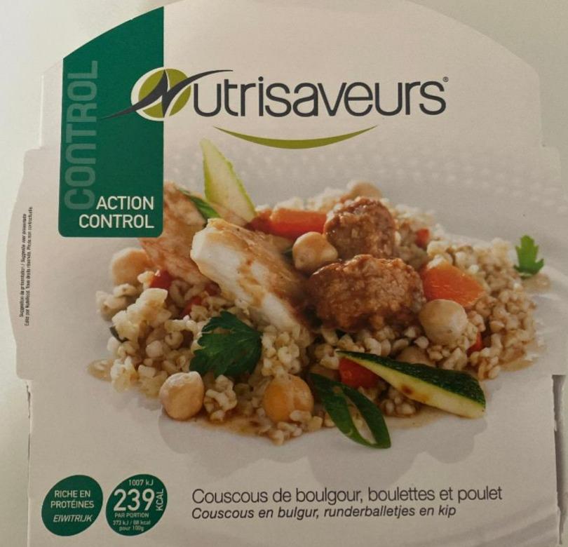 Fotografie - Couscous de boulgour, boulettes et poulet Nutrisaveurs