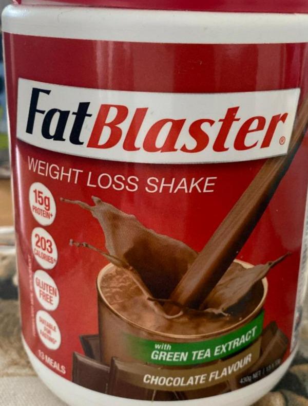 Fotografie - Weight loss shake Chocolate flavour FatBlaster