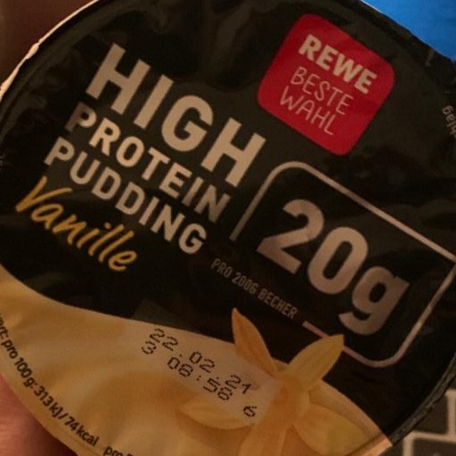 Fotografie - High Protein Pudding Vanille Rewe Beste Wahl