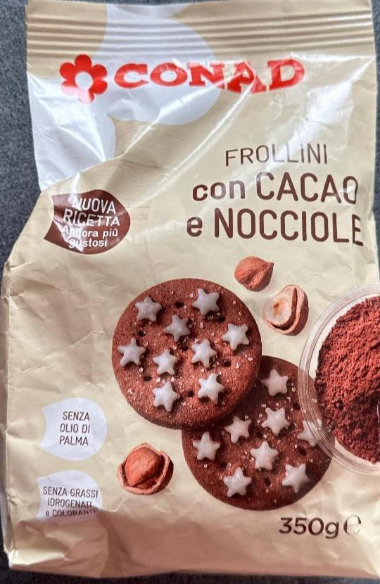 Fotografie - Frollini con cacao e nocciole Conad