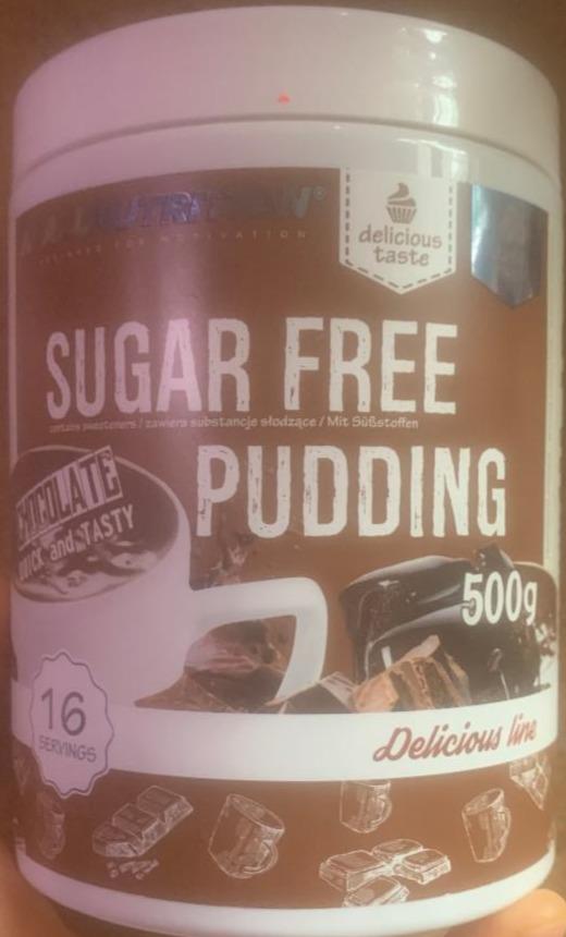 Fotografie - Sugar Free Pudding Chocolate Allnutrition
