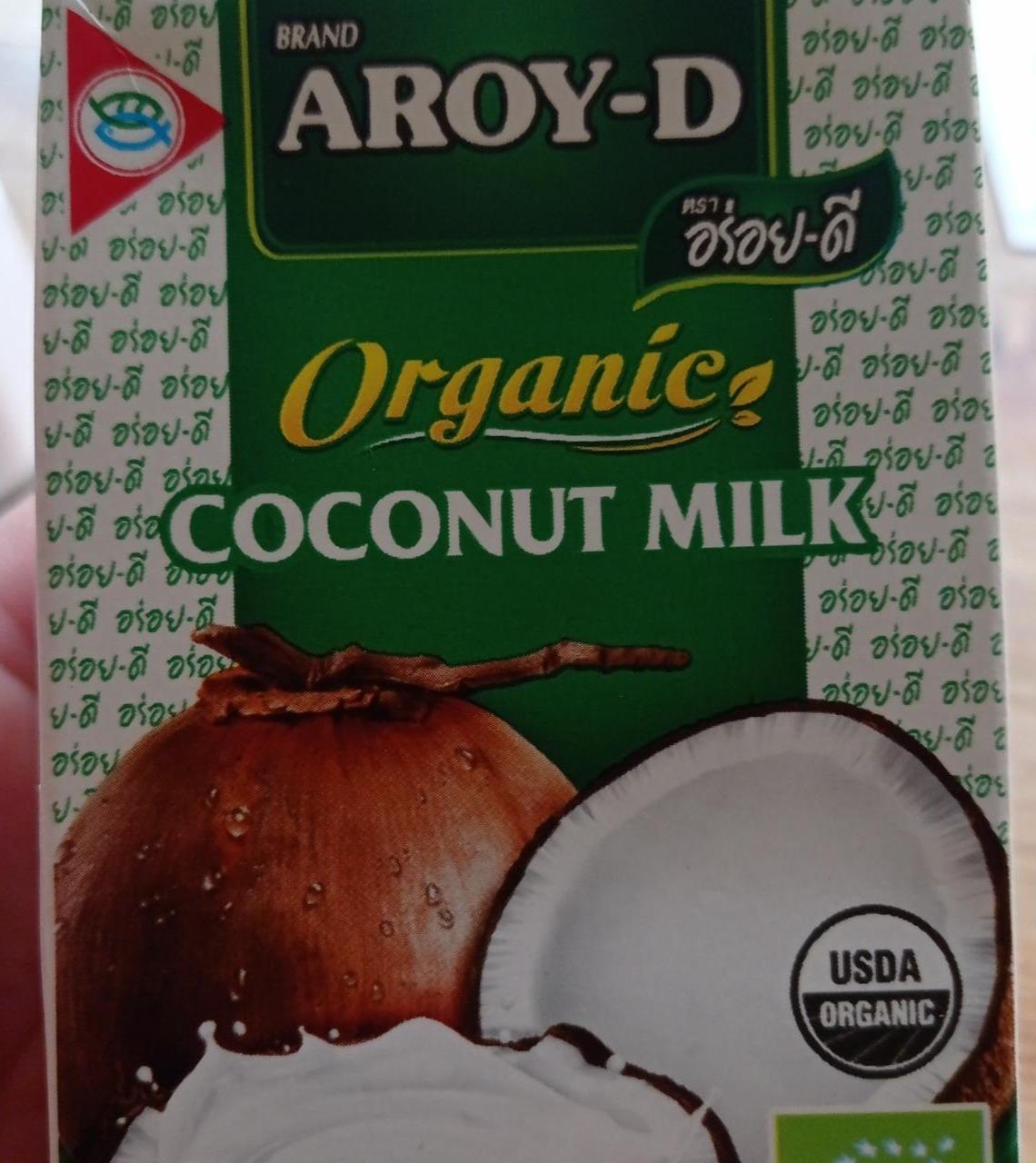 Fotografie - Organic Coconut Milk Aroy-D