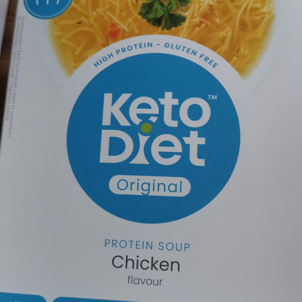 Fotografie - protein soup chicken KetoDiet