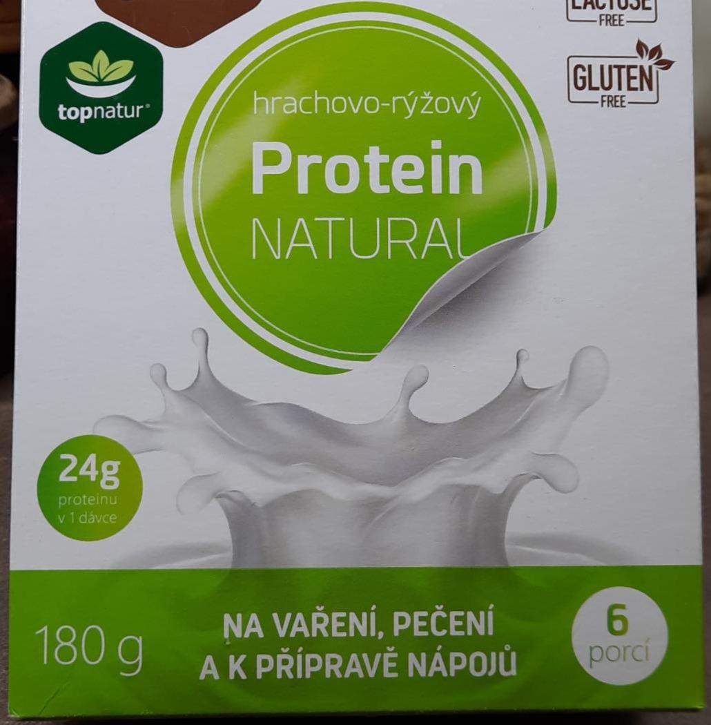 Fotografie - Protein natural hrachovo-rýžový Topnatur