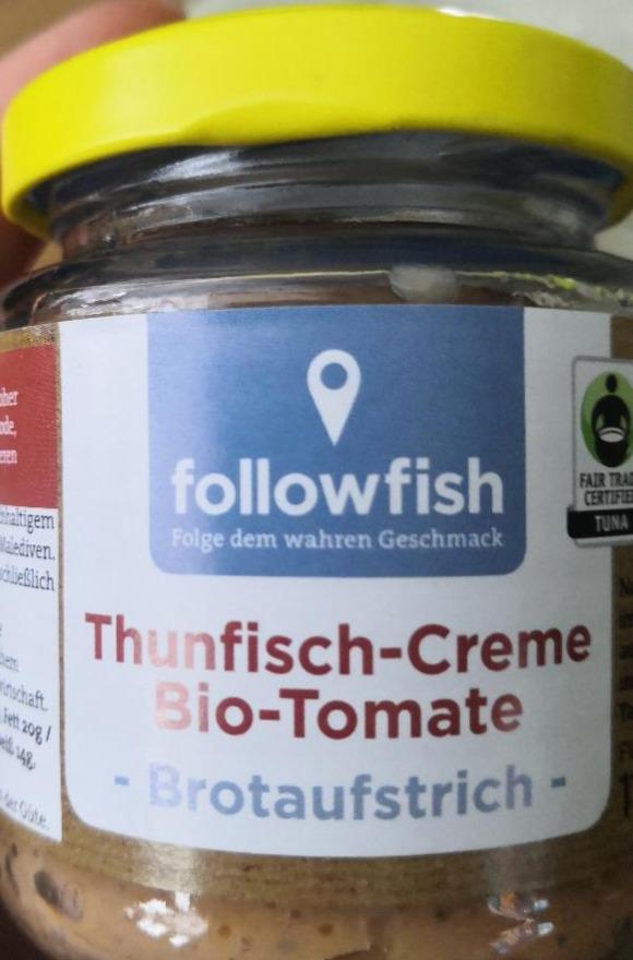 Fotografie - Thunfisch-Creme Bio-Tomate Followfish