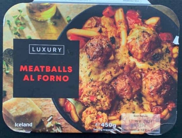 Fotografie - Luxury Meatballs al Forno Iceland