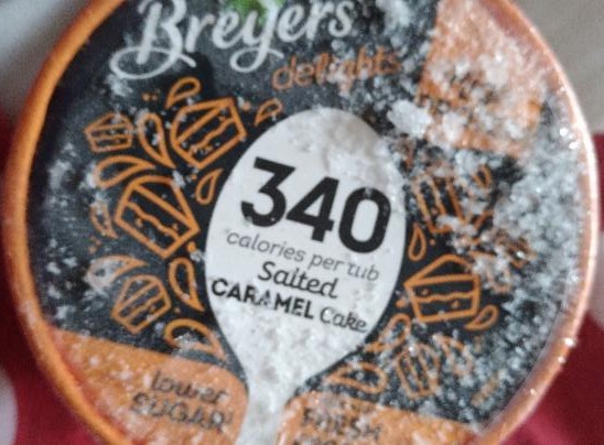 Fotografie - Breyers Delights Salted Caramel Cake 