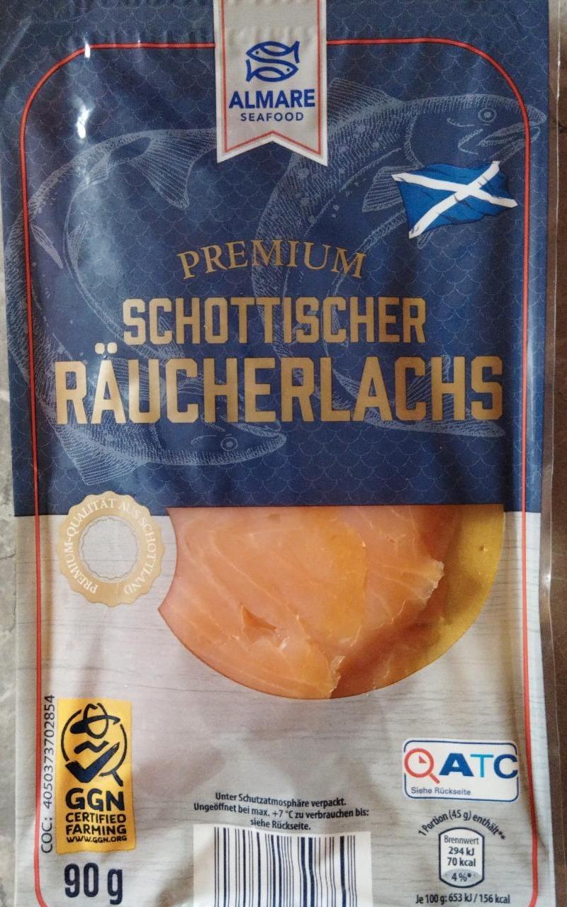 Fotografie - Premium Schottischer räucherlachs Almare Seafood