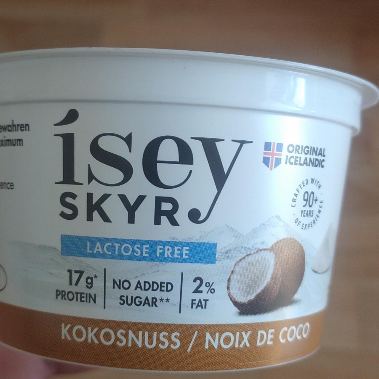 Fotografie - Lactose free kokosnuss Ísey Skyr