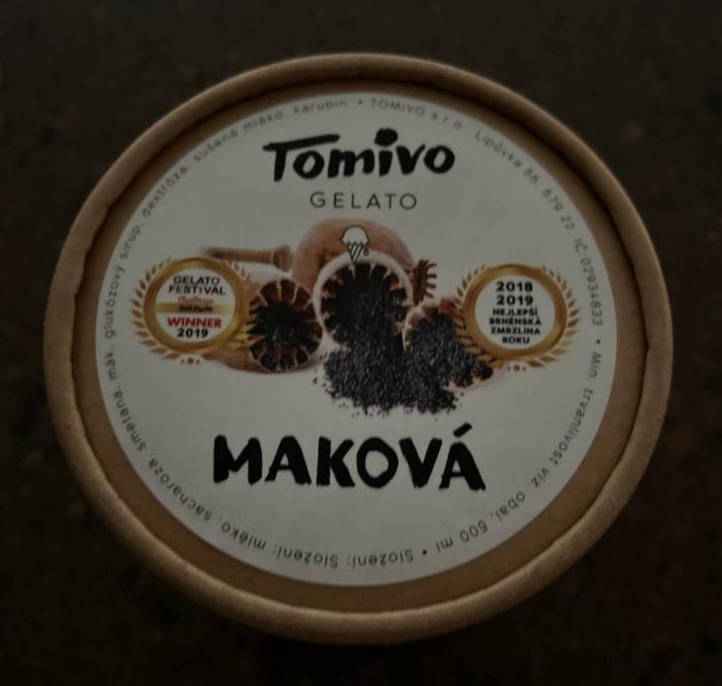 Fotografie - Maková Tomivo gelato