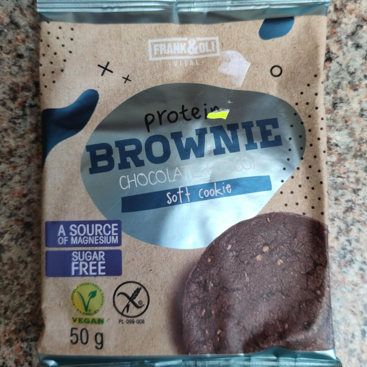Fotografie - Protein brownie chocolate Frank&Oli