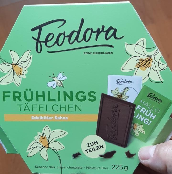 Fotografie - Frühlings-Täfelchen Edelbitter-Sahne Feodora