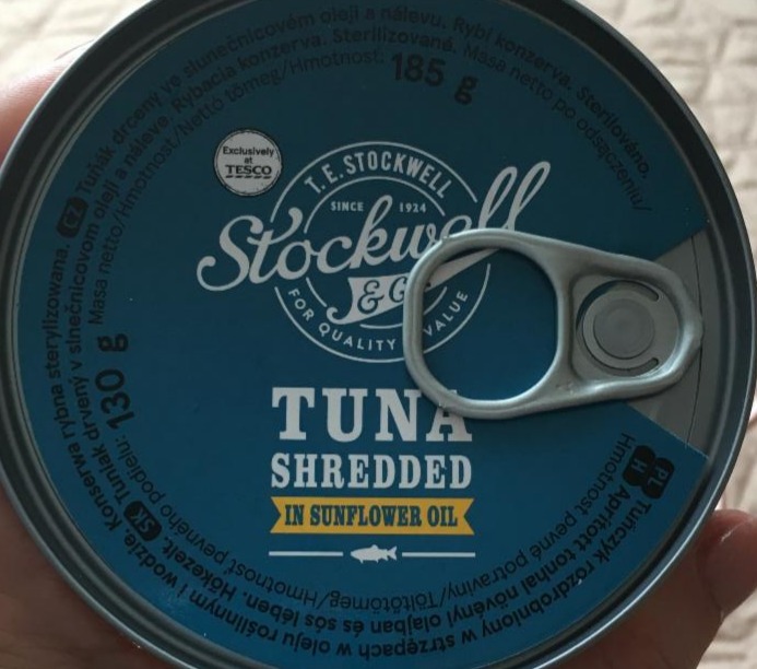 Fotografie - Tuna Shredded in Sunflower Oil - Stockwell & Co.
