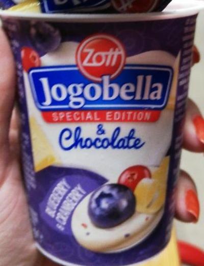 Fotografie - Jogobella & Chocolate Special edition Blueberry & Cranberry