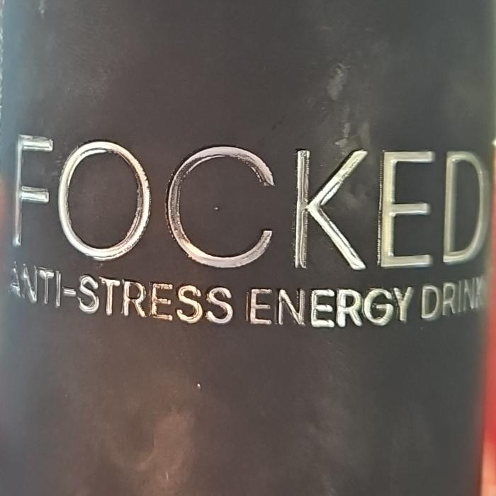 Fotografie - Focked anti-stress energy drink