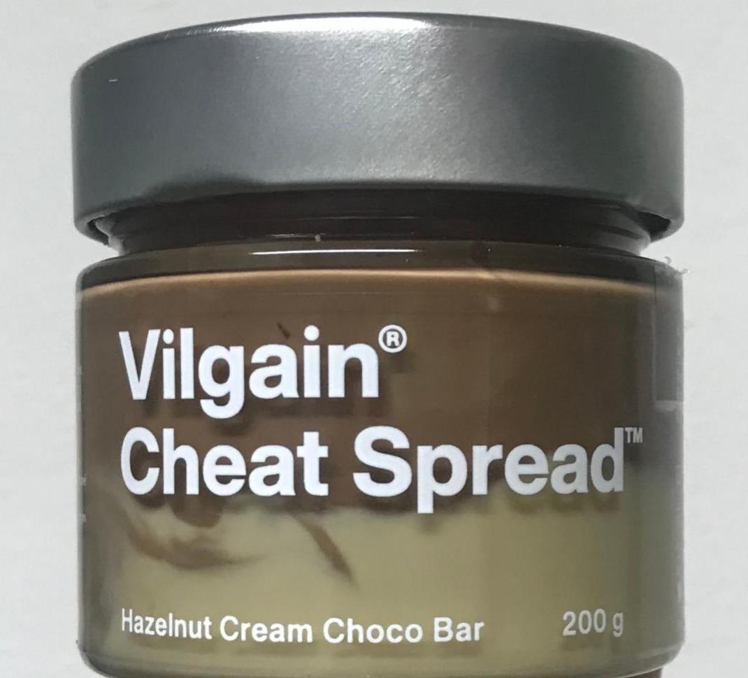Fotografie - Cheat Spread Hazelnut cream choco bar Vilgain