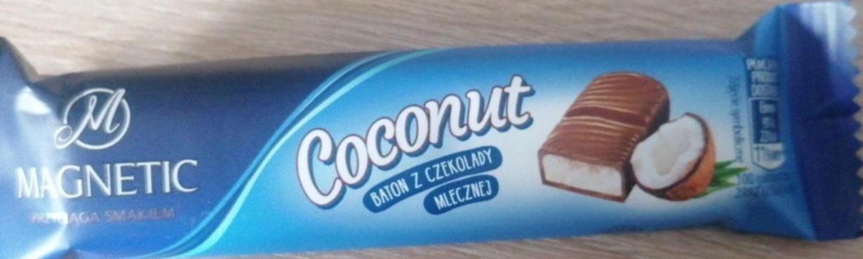 Fotografie - Coconut baton z czekolady mlecznej Magnetic