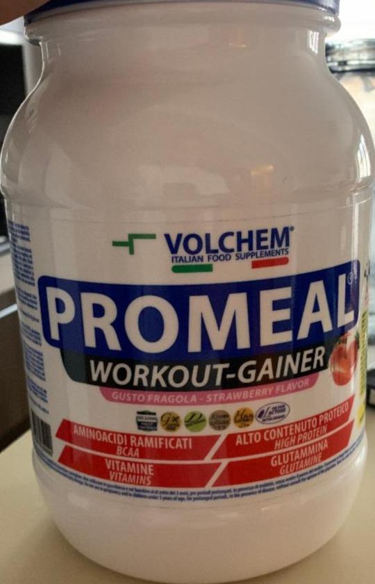 Fotografie - Promeal Workout-Gainer Strawberry Volchem