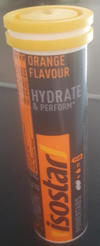 Fotografie - Hydrate & Perform Orange flavour Powertabs Isostar