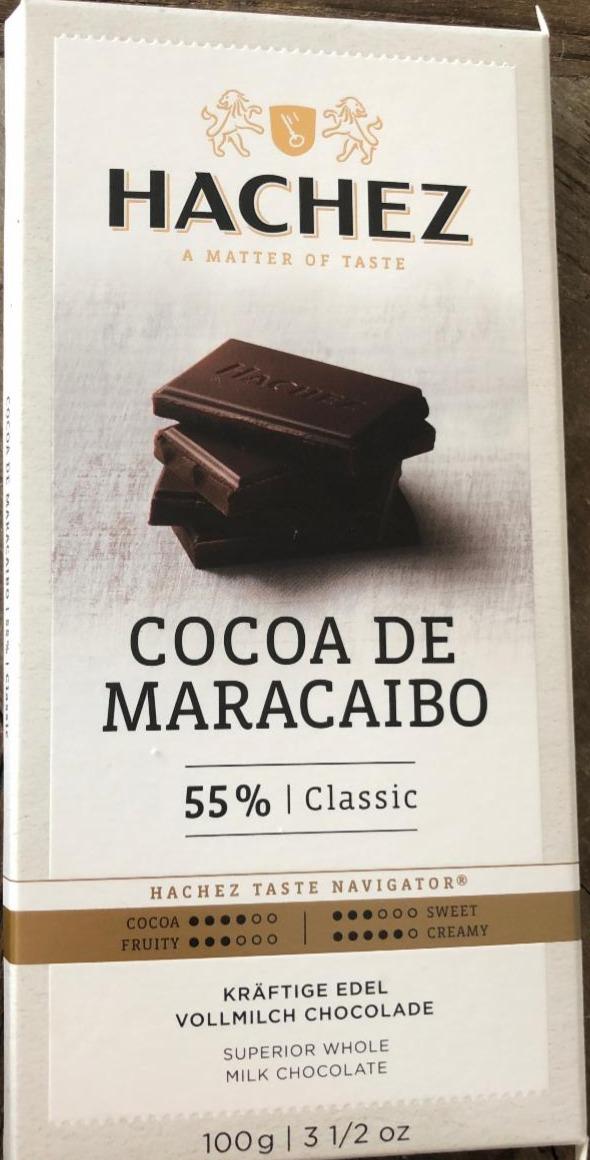 Fotografie - Cocoa de Maracaibo 55% Classic Hachez