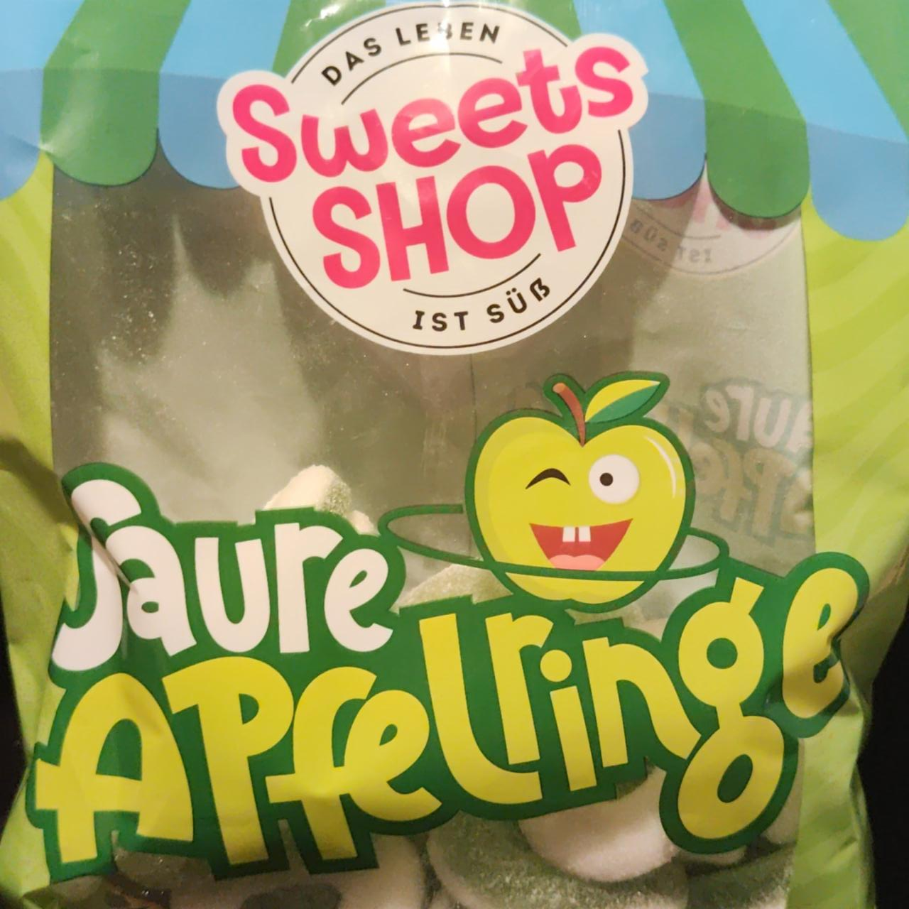 Fotografie - Saure Apfelringe Sweets Shop